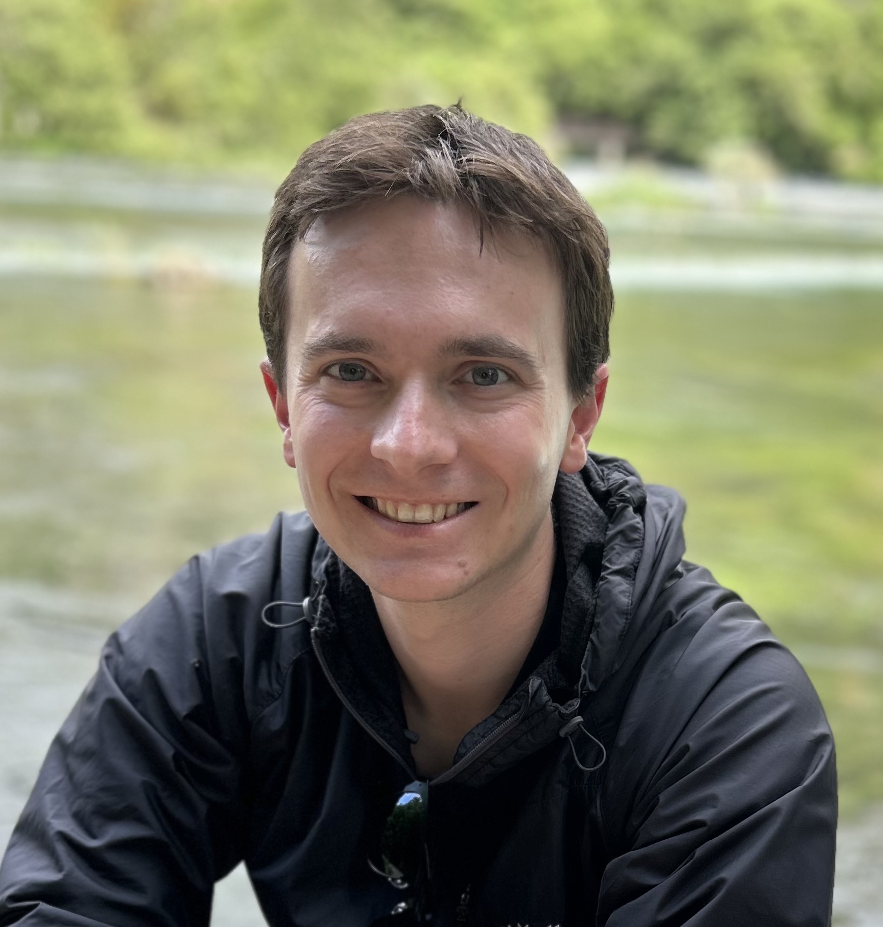 Alex at Plitvice National Park in Croatia